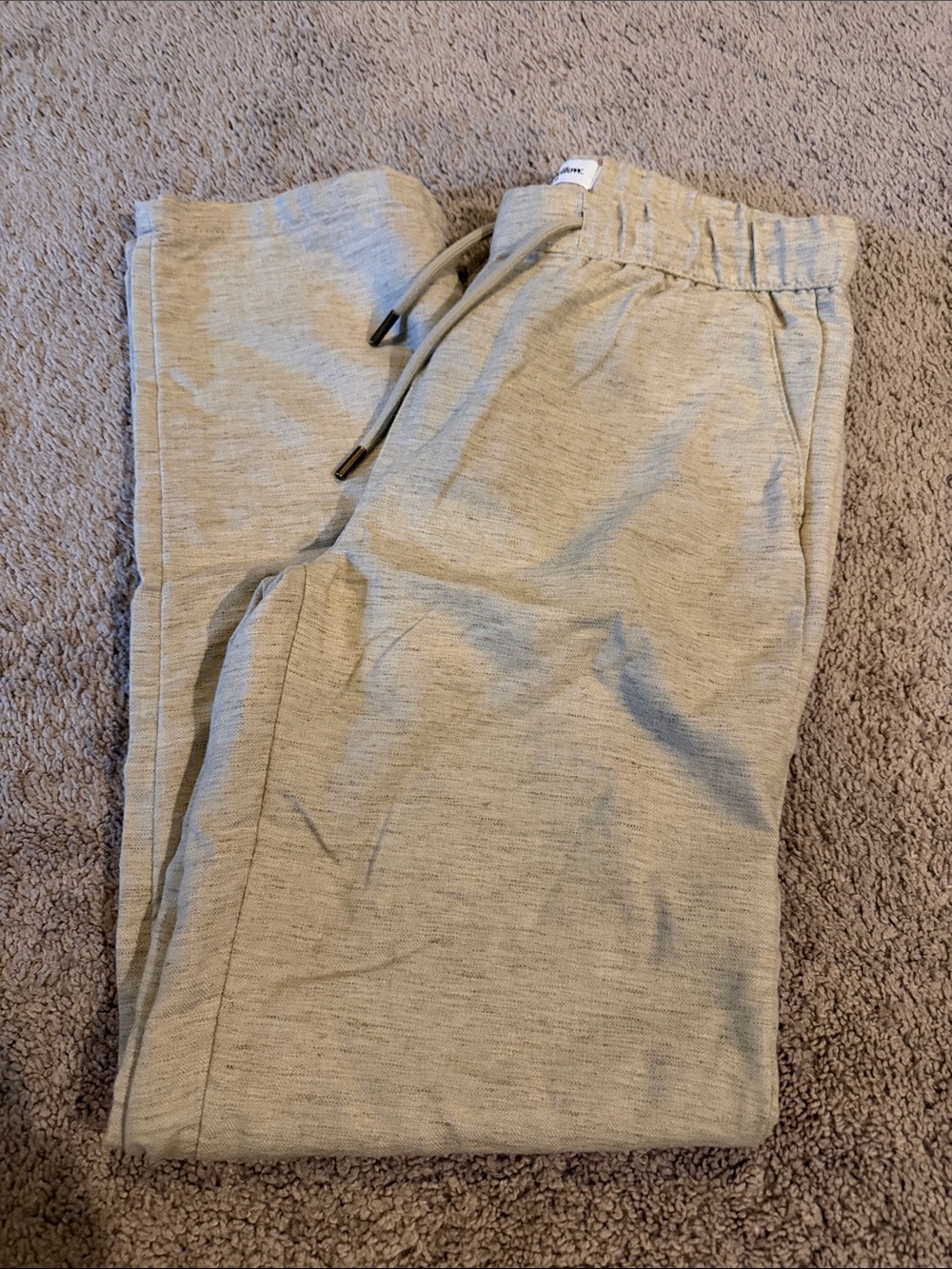 Goodfellow & Co Light Beige Drawstring Casual Pant